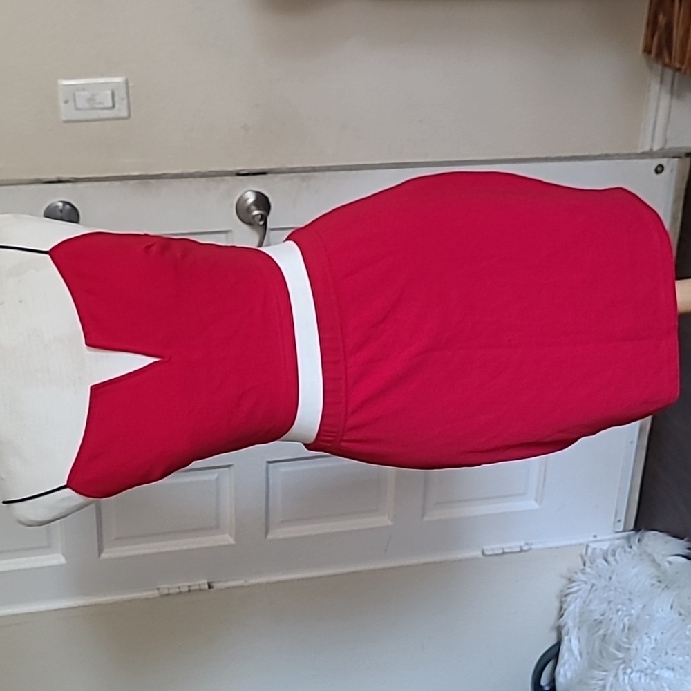 SHEIN set(skirt +top) ♤Red color♤ size small